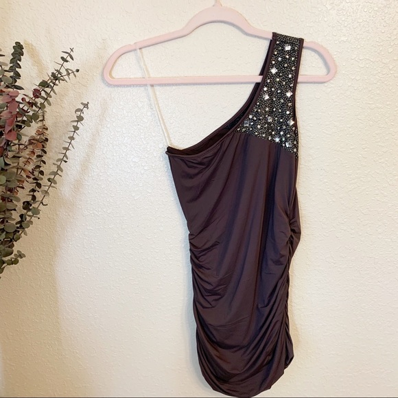 🎉 Virgin Only | one shouldered top - Picture 3 of 8